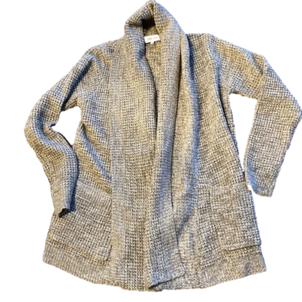 John and Jenn wrap sweater